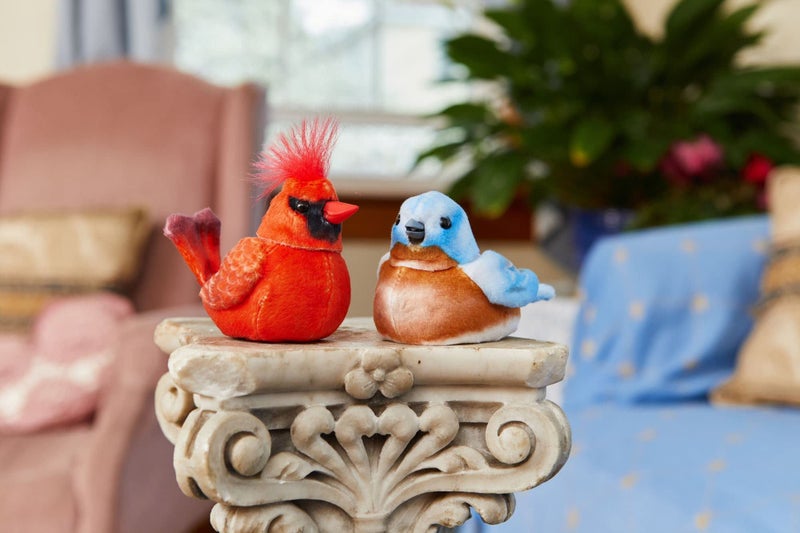 Joy for All Ageless Innovation - Joy For All Companion Pet For Seniors - Walker Squawker - Lifelike Animatronic Bird - Interactive Chirping - Walker Accessories - Therapy Toys For Alzheimers & Dementia - Bluebird - Image 5